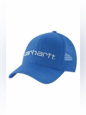 NWT Carhartt' Men's Canvas Mesh-Back Logo Graphic Cap
